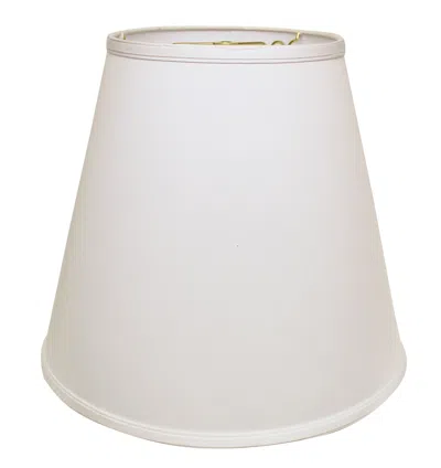 Homezia 16" White Deep Empire No Slub Lampshade