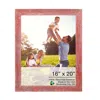 Homezia 18x24 Rustic Smoky Black Picture Frame With Plexiglass Holder