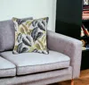 Homezia 17" Black And White Throw Pillow Cover