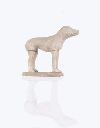 Homezia 17" Natural Resin Hand Painted Figurine Tabletop Sculpture