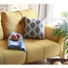 Homezia 17"x 17" Jacquard Chic Decorative Throw Pillow Cover