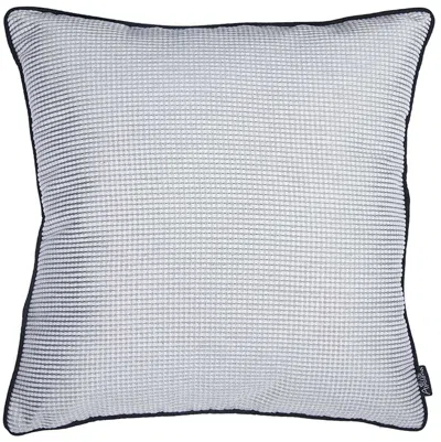 Homezia 17"x 17" Jacquard Shadows Decorative Throw Pillow Cover