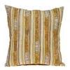 Homezia 18" Beige Cotton Throw Pillow