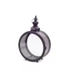 Homezia 18" Black Flameless Floor Lantern Candle Holder