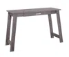 Homezia 18" Gray Computer Desk