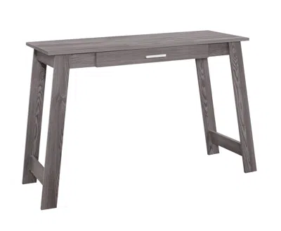 Homezia 18" Gray Computer Desk