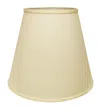 Homezia 18" Ivory Deep Empire No Slub Lampshade