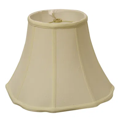 Homezia 14" Ivory Octagon Monay Shantung Lampshade In Neutral
