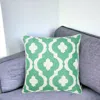 Homezia 18" Turquoise Throw Pillow Cover