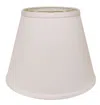 Homezia 18" White Empire Deep Slanted No Slub Lampshade