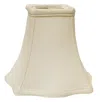 Homezia 18" White Premium Square Monay Shantung Lampshade