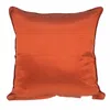 Homezia 18" X 18" Beige And Brown Zippered 100% Cotton Throw Pillow With Embroidery