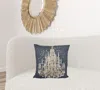Homezia 18" X 18" Grey And White Abstract Zippered Polyester Throw Pillow