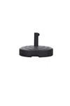 Homezia 18 X 18 X 5 Black Water Injection Umbrella Base