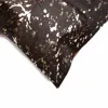 Homezia 18" X 18" X 5" Gold And Chocolate Quattro Pillow 2 Pack