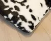 Homezia 18" X 18" X 5" Sugarland Black And White Faux Pillow 2 Pack