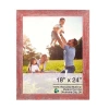 Homezia 18x24 Rustic Smoky Black Picture Frame With Plexiglass Holder