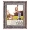 Homezia 20x30 Natural Weathered Grey Picture Frame With Plexiglass Holder