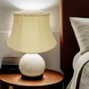 Homezia 19" Pale Brown Drum Linen Lampshade