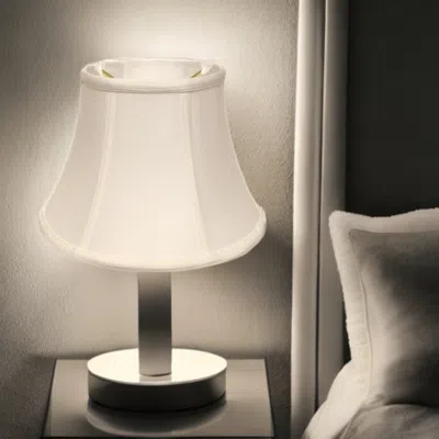 Homezia 19" White Drum Monay Shantung Lampshade