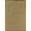 Homezia 2' X 4' Tan Indoor Outdoor Area Rug