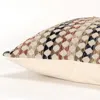 Homezia 20" Blue And Green Cotton Pillow