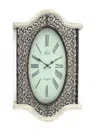 Homezia 20" Novelty White Glass Analog Wall Clock