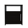 Homezia 20" Rectangular One Door With Manufactured Wood Top