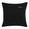 Homezia 20" X 20" Black And White Forest Animals Polyester Animal Print Zippered Pillow