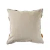 Homezia 20" X 20" Black Gray Yellow And Off-white 100% Cotton Geometric Zippered Pillow