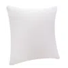Homezia 20" X 20" Ivory 100% Cotton Zippered Pillow