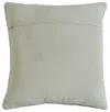 Homezia 20" X 20" Ivory Red Green Blue Yellow And Orange 100% Cotton Geometric Zippered Pillow