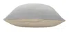 Homezia 20" X 20" Light Gray And Micro Chip Gray 100% Cotton Zippered Pillow