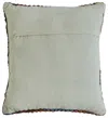 Homezia 20" X 20" Red Green Blue Yellow Orange Pink And Black 100% Cotton Geometric Zippered Pillow