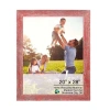 Homezia 18x24 Rustic Smoky Black Picture Frame With Plexiglass Holder