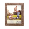 Homezia 18x24 Rustic Smoky Black Picture Frame With Plexiglass Holder