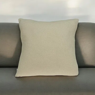 Homezia 20" X 7" X 20" Beautiful Transitional Tan Pillow Cover With Poly Insert In Neutral
