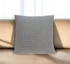 Homezia 20" X 7" X 20" Elegant Transitional Gray Pillow Cover With Poly Insert