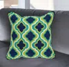 Homezia 20" X 7" X 20" Handmade Traditional Multicolored Pillow Cover With Poly Insert