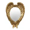 Homezia 22" Gold Heart Framed Accent Mirror