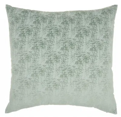 Homezia 22" Green Abstract Throw Pillow