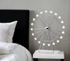 Homezia 22" Off White Metal Multi Light Bedside Led Table Lamp With Off White Globe Shade