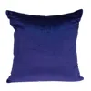 Homezia 22" Royal Blue Cotton Blend Throw Pillow