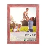 Homezia 18x24 Rustic Smoky Black Picture Frame With Plexiglass Holder