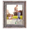 Homezia 22x28 Natural Weathered Grey Picture Frame With Plexiglass Holder