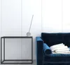 Homezia 23" White Metal Leaning Stick Led Table Lamp