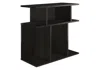 Homezia 24" Brown Wood End Table With 6