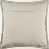 Homezia 24" X 24" Teal 100% Cotton Zippered Pillow
