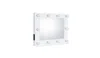 Homezia 26" White Finish Accent Mirror