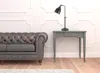 Homezia 27" Bronze Metal Adjustable Lantern Table Lamp With Bronze Dome Shade